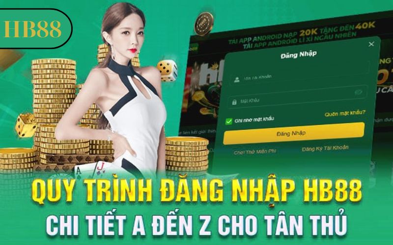 Đăng nhập Hb88 trên điện thoại - Các bước đơn giản